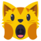 Weary Cat Face emoji on Emojione